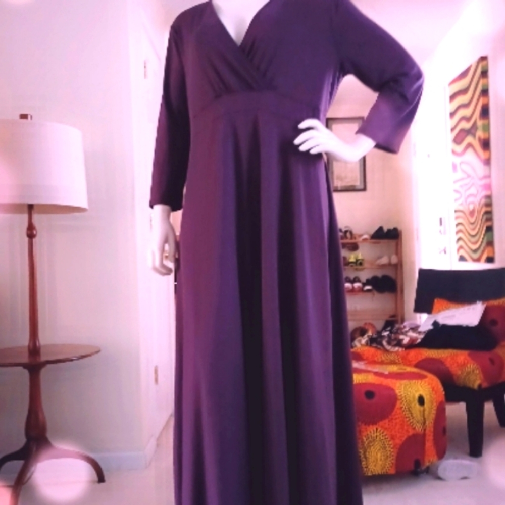 Plus Maxi Dress